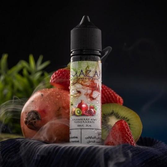 Mazaj Strawberry Kiwi Pomegranate Freebase E-Liquid Dubai