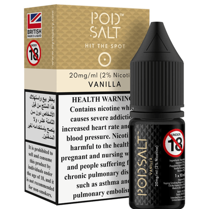 Pod Salt Vanilla Saltnic 30ml Dubai