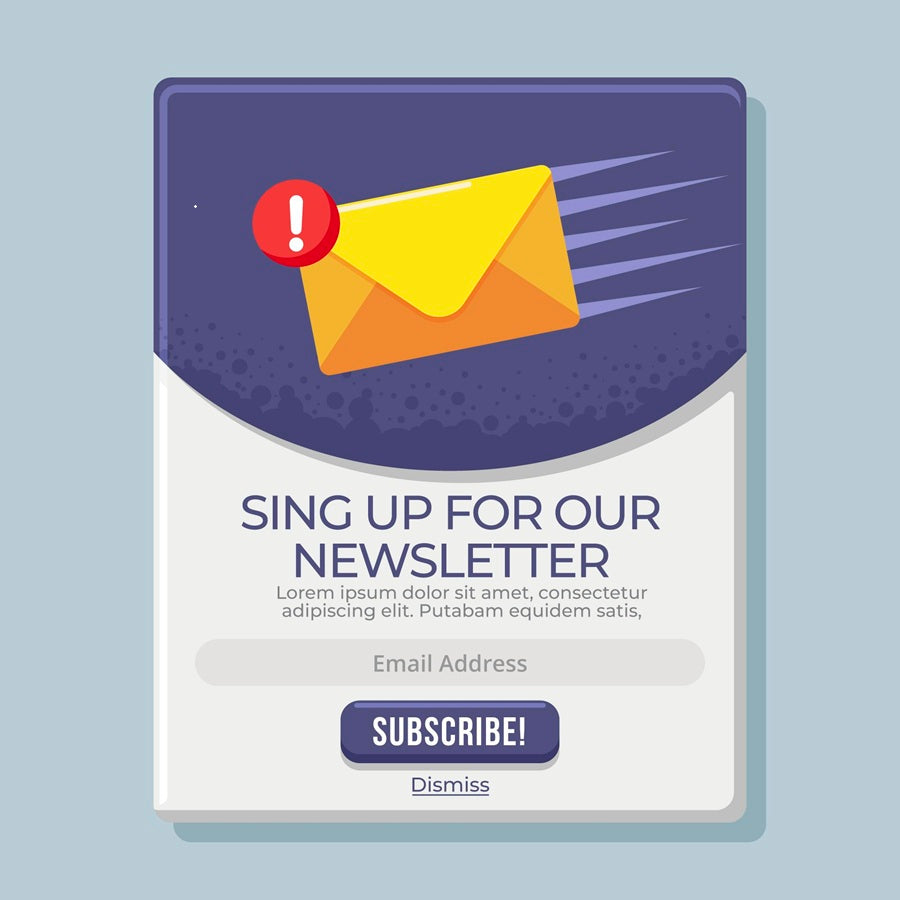Sign up for our newsletter