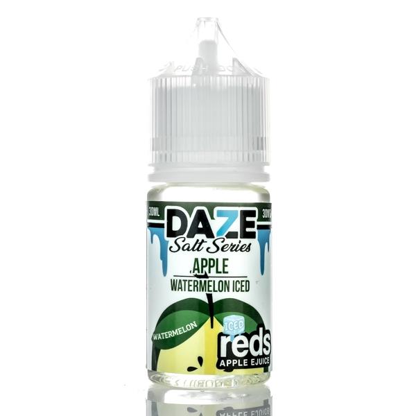 7 DAZE SALT - RED'S APPLE - APPLE WATERMELON ICED SALT Abudhabi Dubai KSA