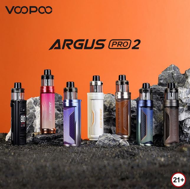Voopoo Argus Pro 2 Pod Kit (80W) Vape For Less Voopoo Argus Pro 2 Pod Kit (80W) Vape For Less