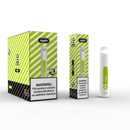 Again E Disposables MTL (50 mg - 1500puffs) Abudhabi Dubai Fujairah KSA