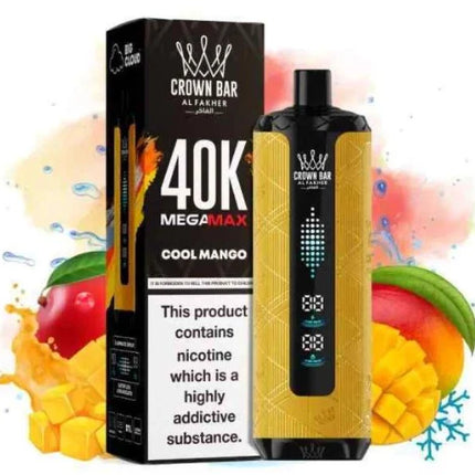 Al Fakher - Crown Bar Mega Max 40K Disposable Vape (40,000 Puffs) Disposable Vape Abu Dhabi 
