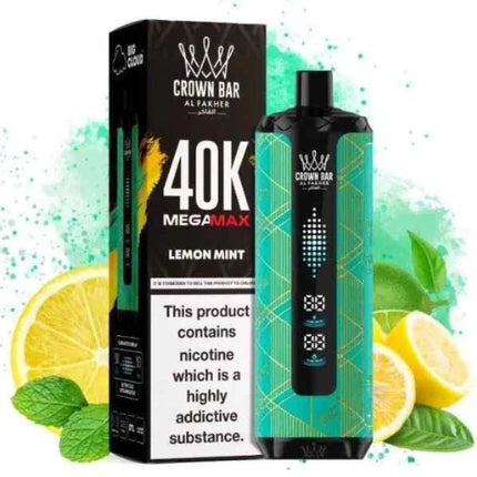 Al Fakher - Crown Bar Mega Max 40K Disposable Vape (40,000 Puffs)Buy Vape Online Dubai  