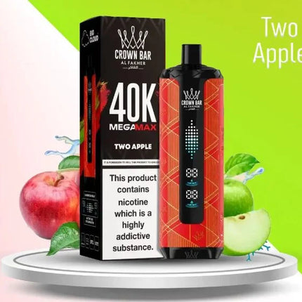 Al Fakher - Crown Bar Mega Max 40K Disposable Vape (40,000 Puffs)  Vape Delivery Abu Dhabi