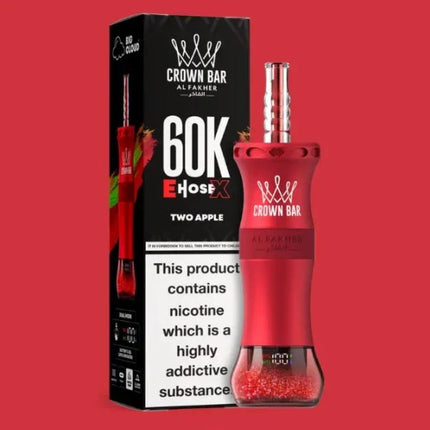 Al Fakher E-hose x Crown Bar 60,000 Puffs Disposable Vape uae Online