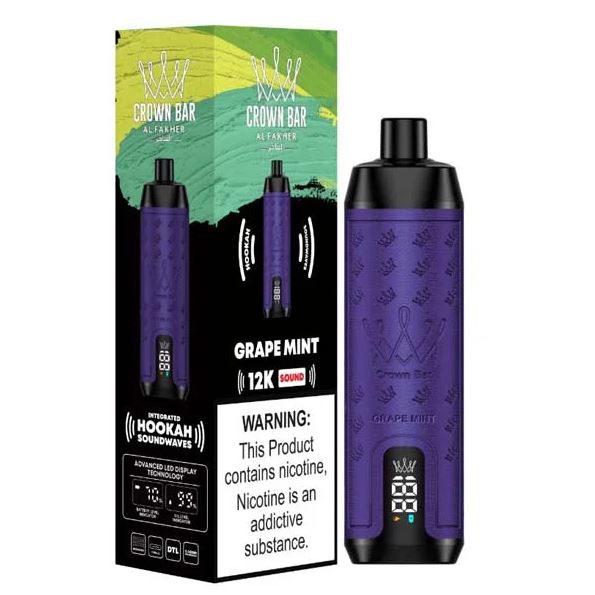 Crown Bar Al Fakher 12K Puffs | Al Fakher Vapes Dubai | Free Delivery UAE Vape For Less Crown Bar Al Fakher 12K Puffs | Al Fakher Vapes Dubai | Free Delivery UAE Vape For Less