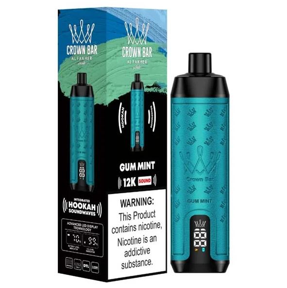 Crown Bar Al Fakher 12K Puffs | Al Fakher Vapes Dubai | Free Delivery UAE Vape For Less Crown Bar Al Fakher 12K Puffs | Al Fakher Vapes Dubai | Free Delivery UAE Vape For Less
