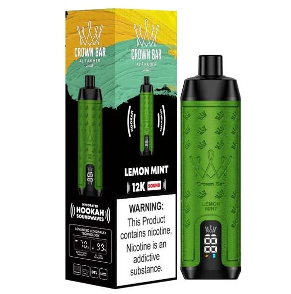 Crown Bar Al Fakher 12K Puffs | Al Fakher Vapes Dubai | Free Delivery UAE Vape For Less Crown Bar Al Fakher 12K Puffs | Al Fakher Vapes Dubai | Free Delivery UAE Vape For Less