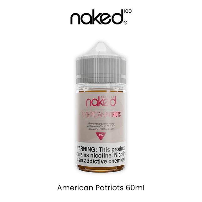 Naked 100 American Patriots Freebase E-Liquid Abu Dhabi | Vape Shop UAE Vape For Less Naked 100 American Patriots Freebase E-Liquid Abu Dhabi | Vape Shop UAE Vape For Less