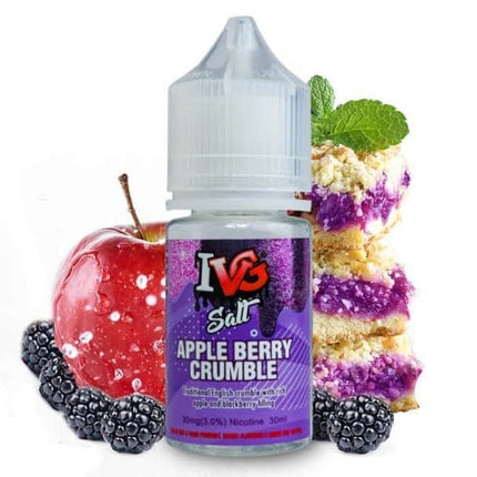 Apple Berry Crumble 30ml Saltnic by IVG - Fast Vape Delivery UAE
