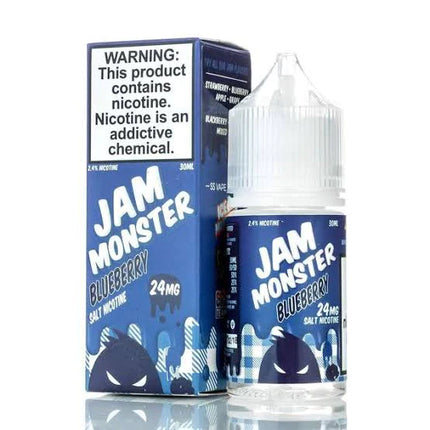 Jam Monster Blueberry Saltnic Dubai