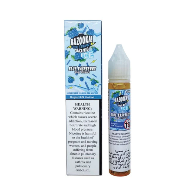 BAZOOKA Blue raspberry SaltNic Dubai