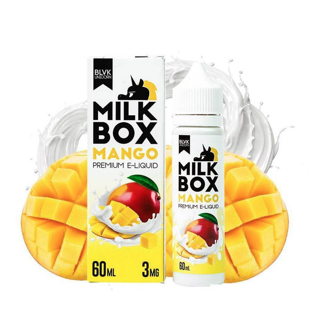 BLVK Milk Box Mango E Liquid Best Vape Shop in UAE 2025