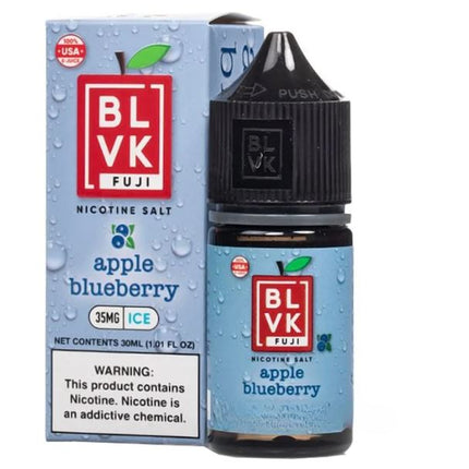 APPLE BLUEBERRY ICE - BLVK FUJI SALTS - 30ML