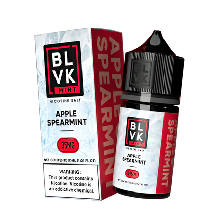 APPLE SPEARMINT - BLVK MINT SALTS - 30ML vape delivery dubai