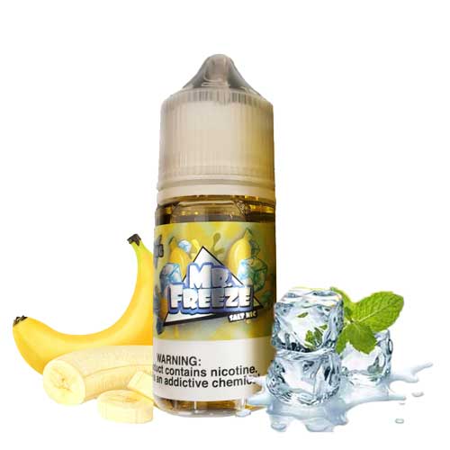 Banana Frost 30 ml SaltNic - by Mr. Freeze Vape For Less Banana Frost 30 ml SaltNic - by Mr. Freeze Vape For Less