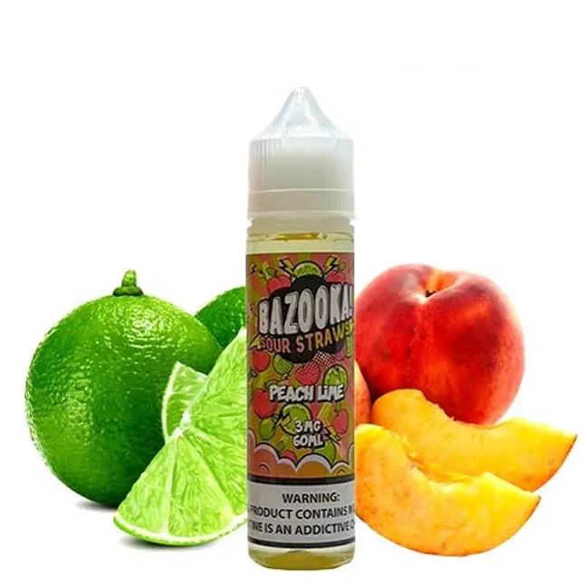 Bazooka Peach Lime E-Liquid Freebase E-Liquid Dubai