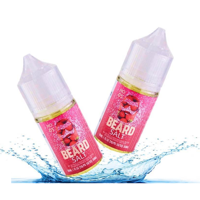 Beard Vape No 05 Cheesecake Strawberries Saltnic 30ml