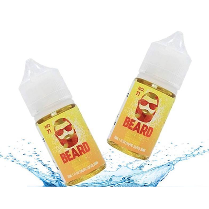 Beard Vape No 71 Sweet & Sour Sugar Peach Saltnic 30ml