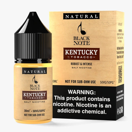 Black Note Kentucky Salt Nicotine 30ml - Same Day Vape Delivery Dubai