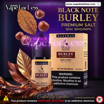 Black Note Kentucky Intense Nic Salt 30ml  - Same Day Vape Delivery UAE