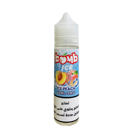 Bomb Peach Ice Freebase E-Liquid