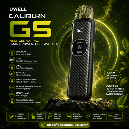 Caliburn G5 Pod System Kit Vape Same Day Delivery Dubai 2026