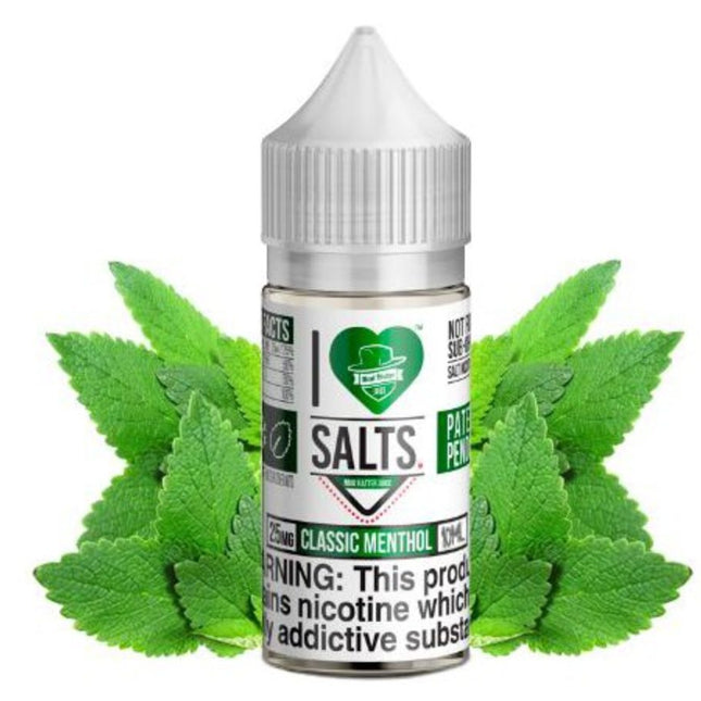 Classic Menthol  I Love Salts Mad Hatter Juice Best Vape Shop in UAE 2025