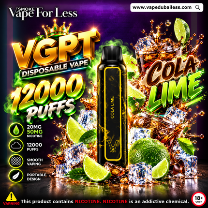 Cola Lime VGPT 12000 Puffs  - Fast Vape Delivery Dubai