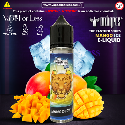 Mango Ice - The Panther Series Ice Elqiuid by Dr. Vapes