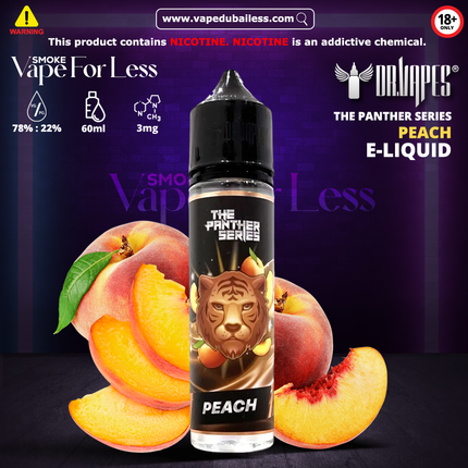 Peach - The Panther Series Elqiuid by Dr. Vapes