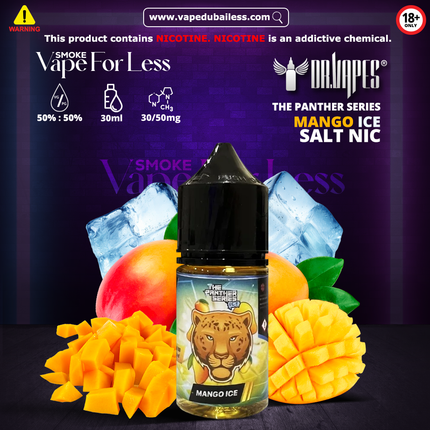 Mango Ice - The Panther Series Ice 30ml Saltnic by Dr. Vapes