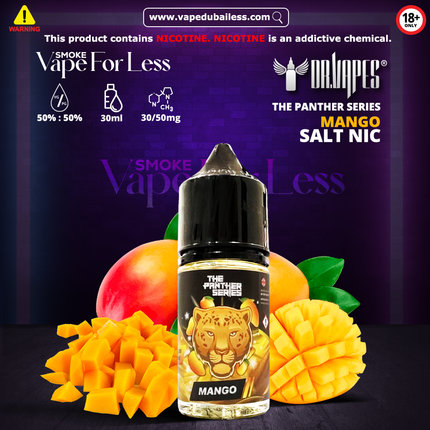 Mango - The Panther Series 30ml Saltnic by Dr. Vapes