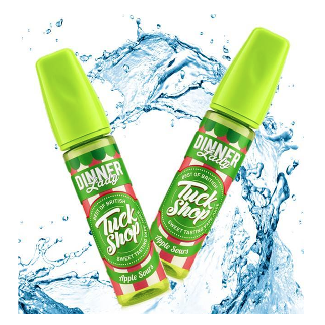 Dinner Lady Tuck Shop Apple Sours Freebase E-Liquid Dubai