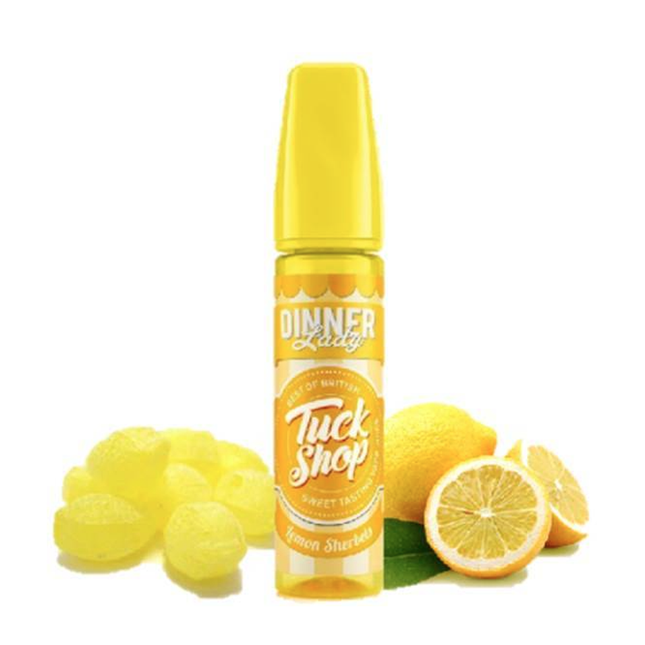 Dinner Lady Tuck Shop Lemon Candy Freebase E-Liquid Dubai