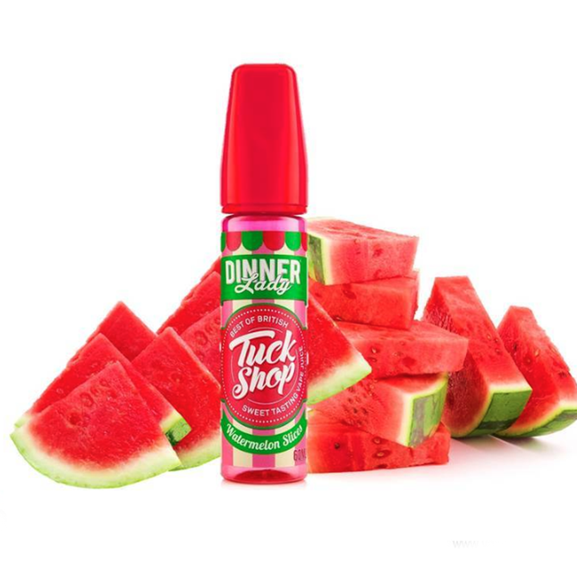 Dinner Lady Tuck Shop Watermelon Slices Freebase E-Liquid abu dhabi