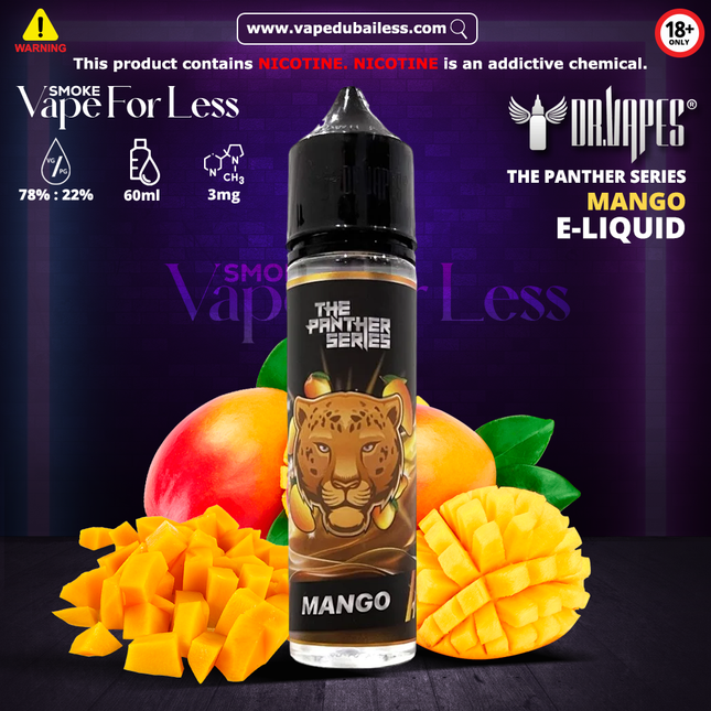 Mango - The Panther Series E Liquid by Dr. Vapes