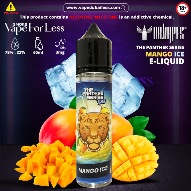 Mango Ice Panther E Liquid By Sam Vape Online Delivery 2025