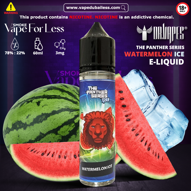 Dr Vapes Watermelon Ice E Liquid Best Online Offer in UAE 2025