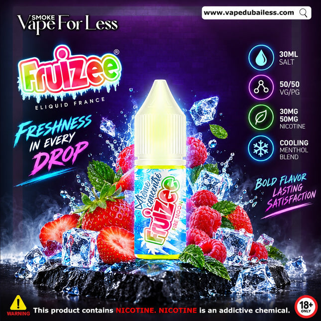 ELIQUID FRANCE Fire Moon SaltNic 30ml Best Disposable Vape brands in UAE