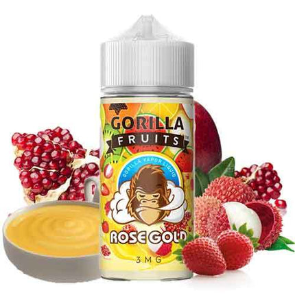 E&B Flavor - Rose Gold Gorilla Custard Fruits E-Liquid - Fast Vape Delivery Dubai