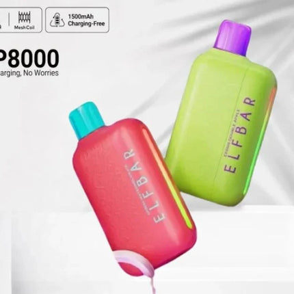 Elf Bar EP8000 8000 Puffs Disposable Vape - Same Day Vape Delivery DUbai