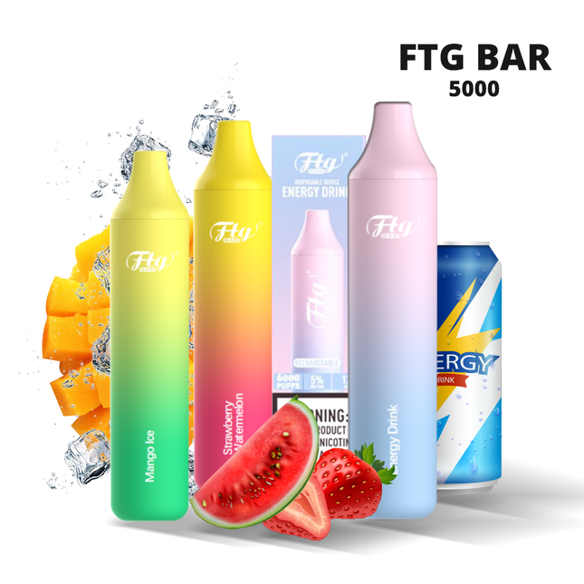 FTG Bar Disposable (5000 Puffs - 50mg) Best Vape in Abu Dhabi And Dubai 2025