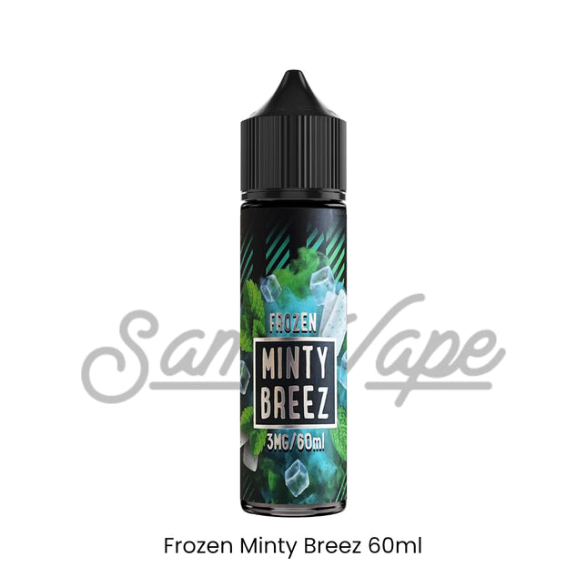 Frozen Minty Breez E Liquid By Sams Vape Best Vape Shop Offer Online in Abu Dhabi and Dubai 2025