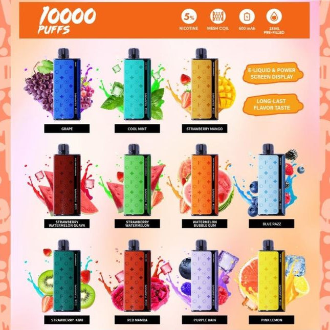 Fuumyvape 10000 Puffs Disposable Vape - Same Day Vape Delivery Dubai