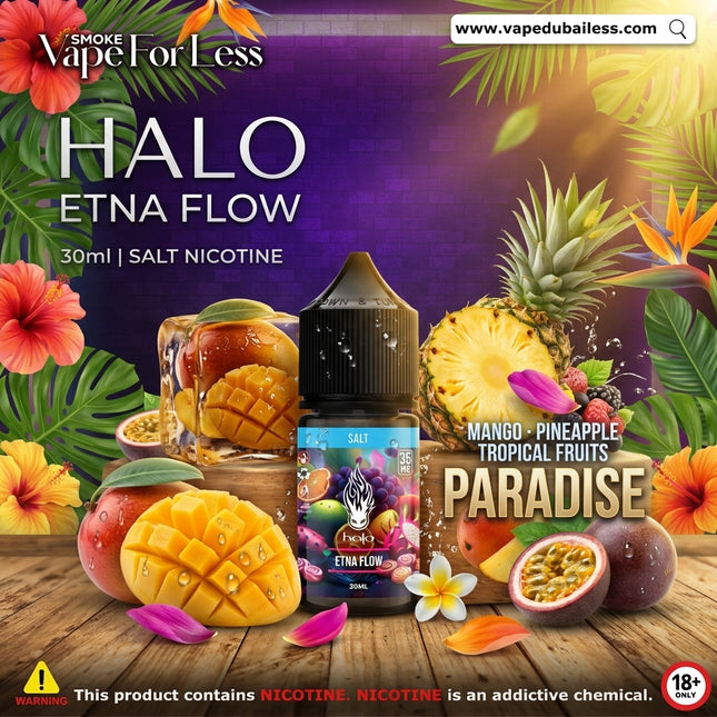 Halo Etna Flow 30ml Salt Nic Same Day Vape Delivery