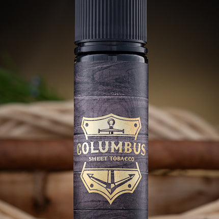 Grand Columbus Sweet Tobacco Freebase E-Liquid Abu Dhabi