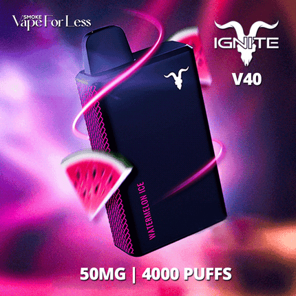 Finest UAE Vape - IGNITE V40 Disposable Vape 4000 Puffs - Vape For Less