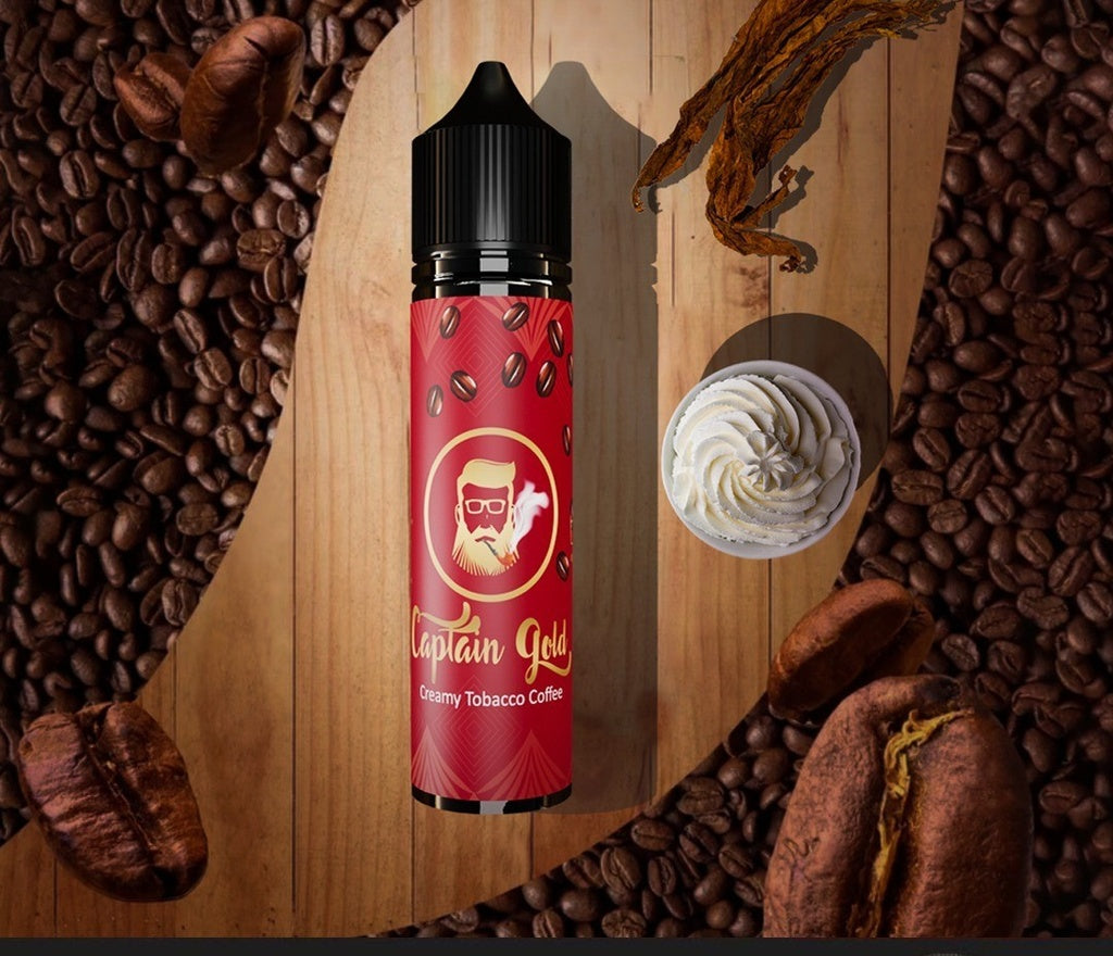 Captain Gold Creamy Tobacco Coffee E-Liquid | Best vape shop in Dubai Vape For Less Captain Gold Creamy Tobacco Coffee E-Liquid | Best vape shop in Dubai Vape For Less